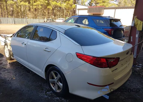 2015 Kia Optima Lx from USA, damaged, VIN KNAGM4A73F5598776